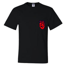 Load image into Gallery viewer, Equal Heart - Black Pocket Tee